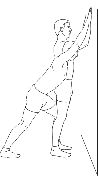 Closed Chain Shoulder Flexion Extension on Wall